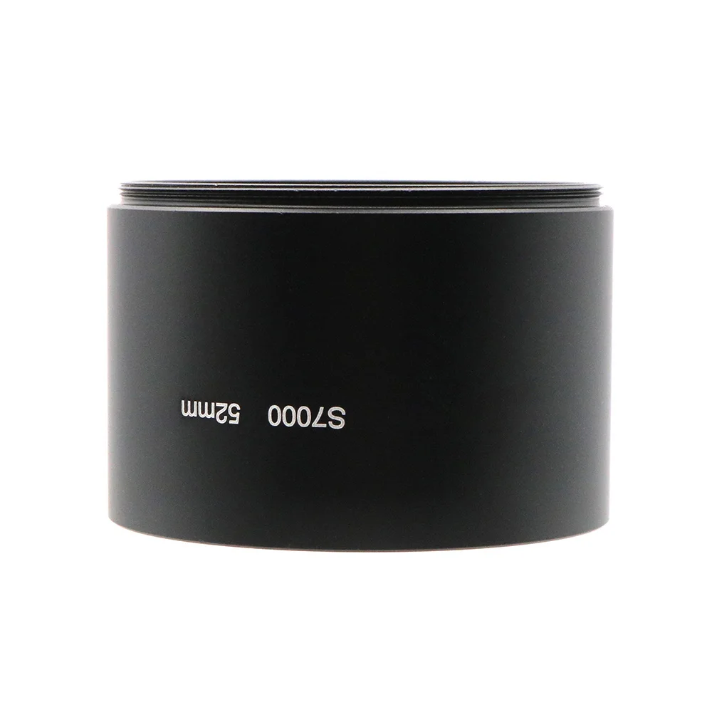 For Fujifilm FinePix S7000 Filter Adapter Tube Ring 52mm filter thread Black Metal 55mm*40mm