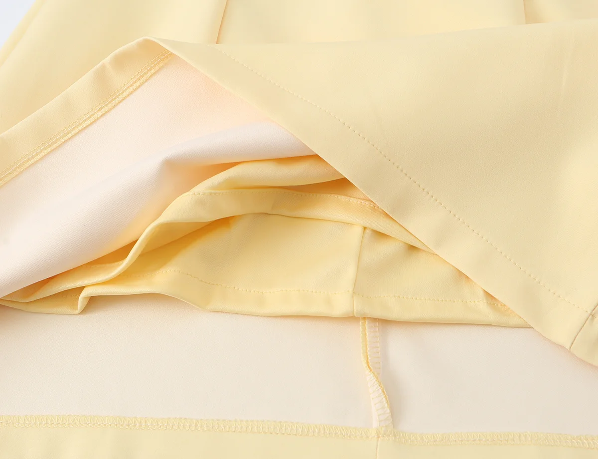 HH Damenmode Elegantes Kurzarm-Minikleid Schickes Schleifenkragen-Kleid mit Schnürung Gepunktetes Figurbetontes Kleid Sommer 2026 Strandparty Sexy Kleid – Detail 16