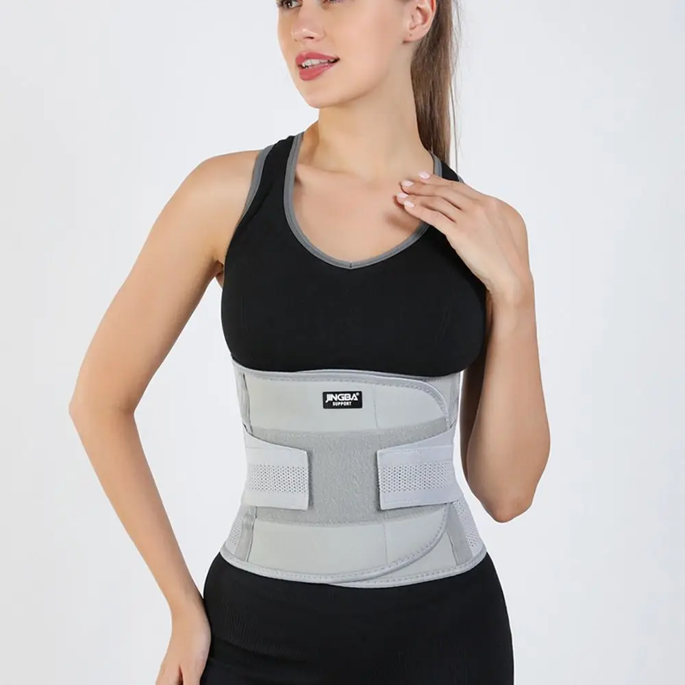 Dual Adjustable Back Waist Support Durable Wide Sports Lumbar Support Brace 4 Size 3 Color Orthopedic Belts Women