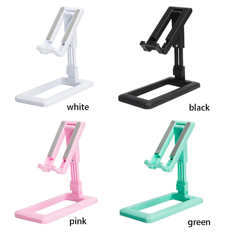 Foldable Tablet Mobile Phone Desktop Phone Stand Scalable Adjustable Desk Holder Desktop Bracket for iPad iPhone Samsung New view 6