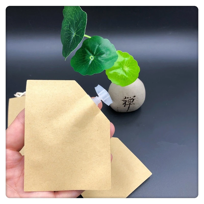 100pcs 10ml Paper Lotion Sub-Packaging Travel Portable Pouch Outdoor Storage Bag For Shampoo Essence Cleanser