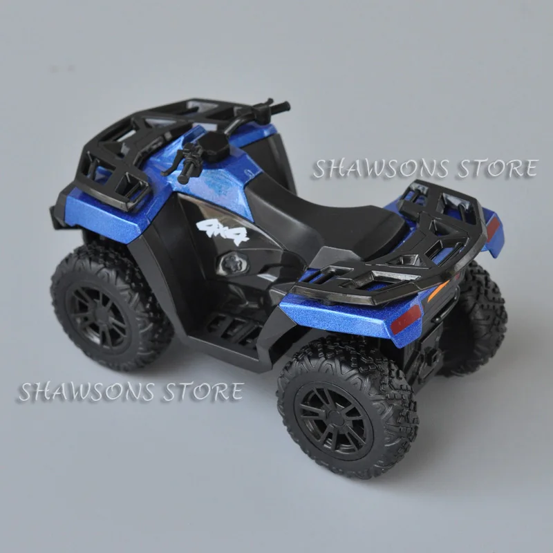 1:24 Diecast Model ATV Toys All Terrain Vehicle Quad Bike Pull Back Miniature Replica