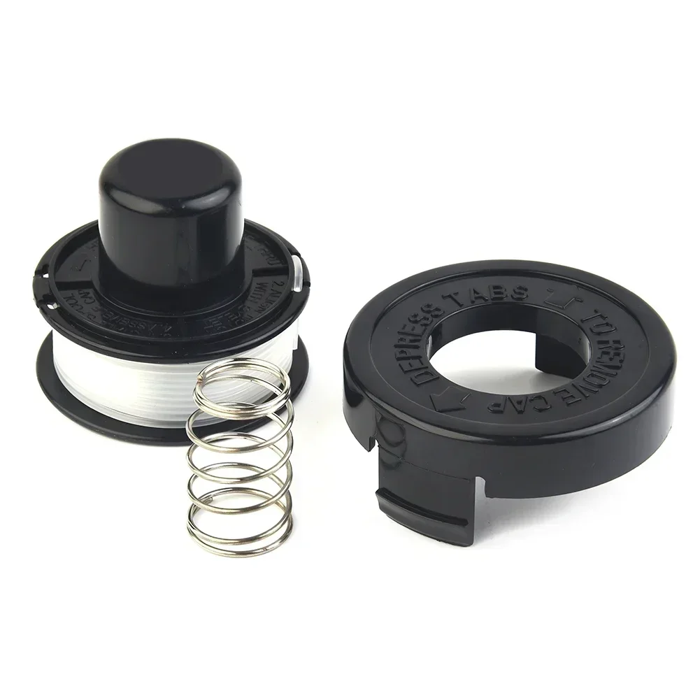 para Black & Decker Gl250 Gl310 Gl360 Aparador Tampa e Carretel e Linha Conjunto Pacote Conveniente