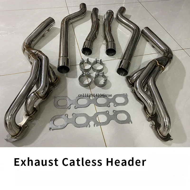 For Mercedes Benz Modified Auto Replacement Part W204 C63 High Performance Exhaust Manifold With Bolts