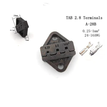 7.5 ''sterben Sets Für SN-28B SN-48B SN-2 SN-01C SN-06 Mini Europ Stil Crimpen Zange Maschine Module Backen