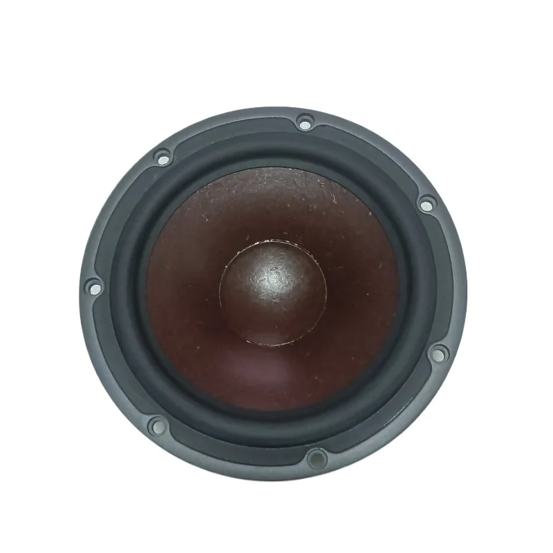 For 6.5 Inch Aluminum Frame Double Magnetic Wood Paddle Basin, Long Stroke Medium Bass Speaker 1pcs