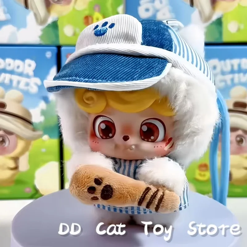 

New Original JOTOYS Q Kid Outdoor Activities Series Vinyl Plush Blind Box Kawaii Q Kid Bag Pendant Surprise Box Birthday Gift