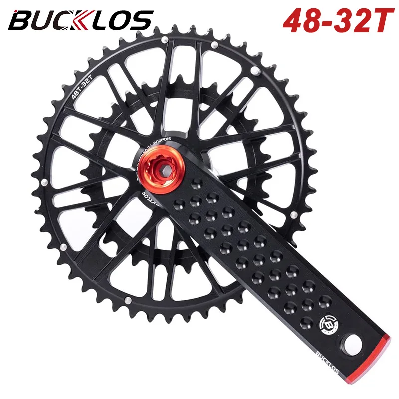 BUCKLOS Double Chainring 48-32T Direct Mount Chainwheel for 8-11 Speed Road Bike Bicycle Crank for SHIMANO