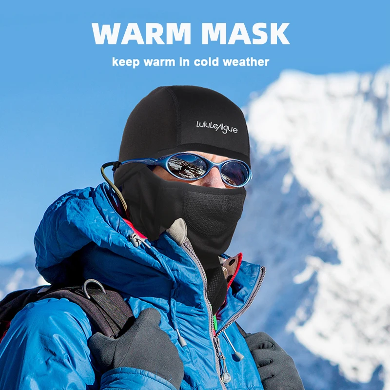 

Face Mask Warm Windproof Dustproof Motorcycle Bandana Hood Full Face Mask Ski Neck Face Shield Outdoor Sports Men Cycling Mask