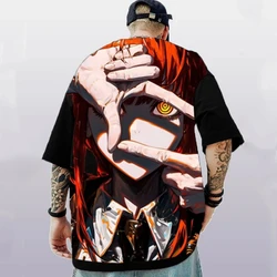 2026 Men's T-Shirts Anime Character Tee 3D Sexy Beauty Print Summer Casual Street Trend Top Loose Oversized Short Sleeve T Shirt