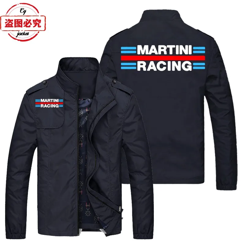 

Гоночный костюм с логотипом Martini Racing, свободный топ с длинными рукавами, рабочая одежда, мужская куртка, командная форма