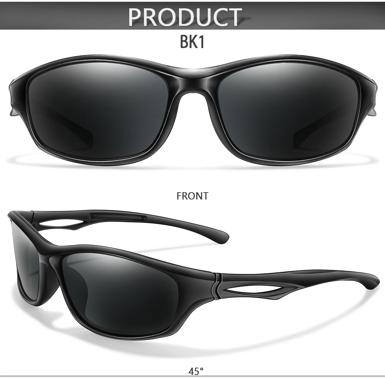 Modische Sonnenbrille für Kinder unter 8 Jahren, ovaler Rahmen, hohle Sportbrille, Kinderbrille zum Laufen, Reiten, Baseball, UV400-Schutz – Detail 4