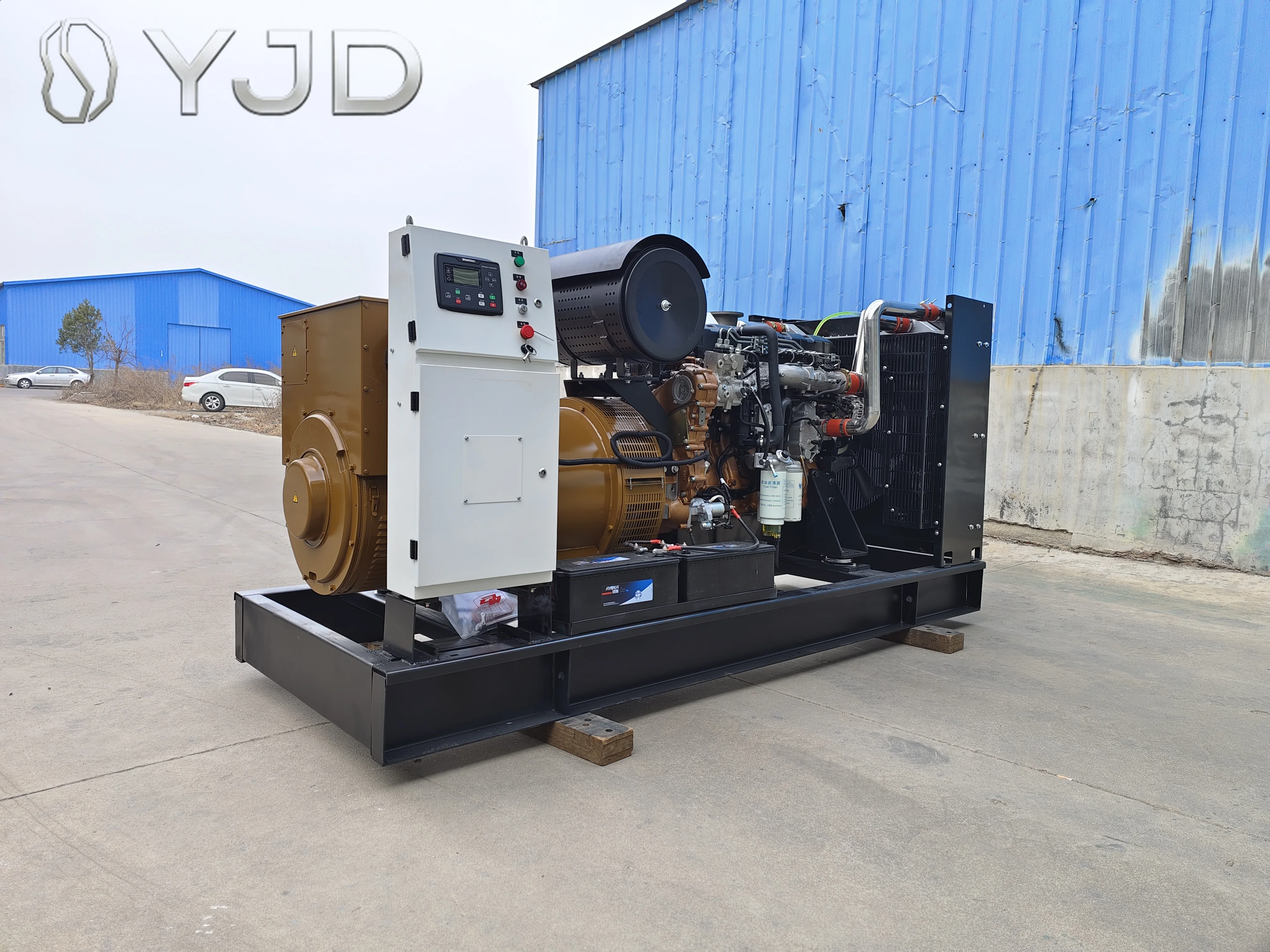 Heavy Duty Open Frame Generator 75KVA 60KW 380V Durable for Industrial Emergency Backup