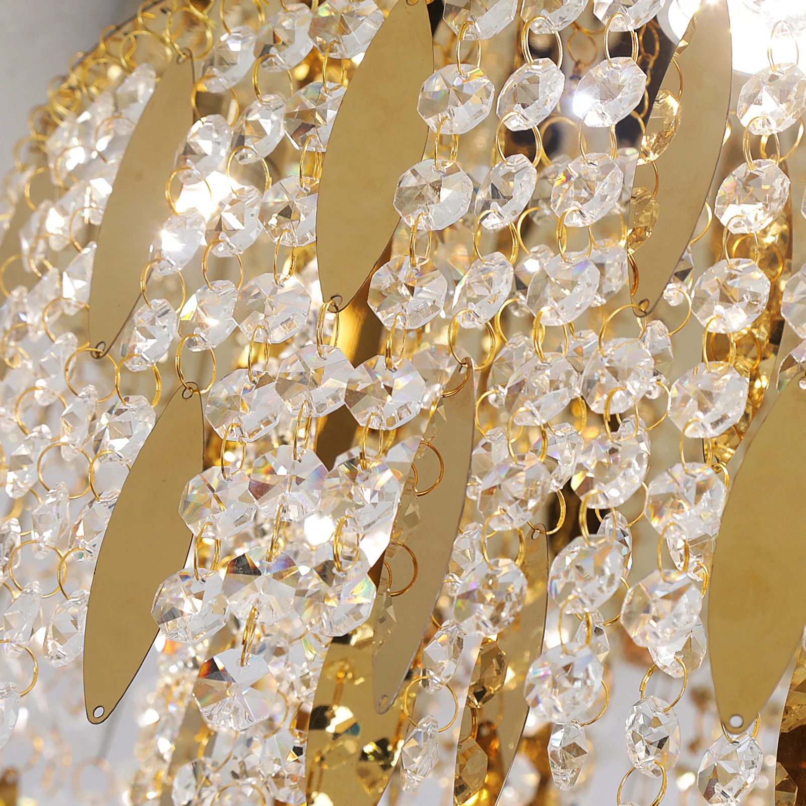 VETRULUS الفاخرة K9 كريستال Led مصباح السقف الحديثة الثريا المعيشة غرفة الطعام قلادة ضوء معلقة بريق ديكور المنزل تركيبات #6