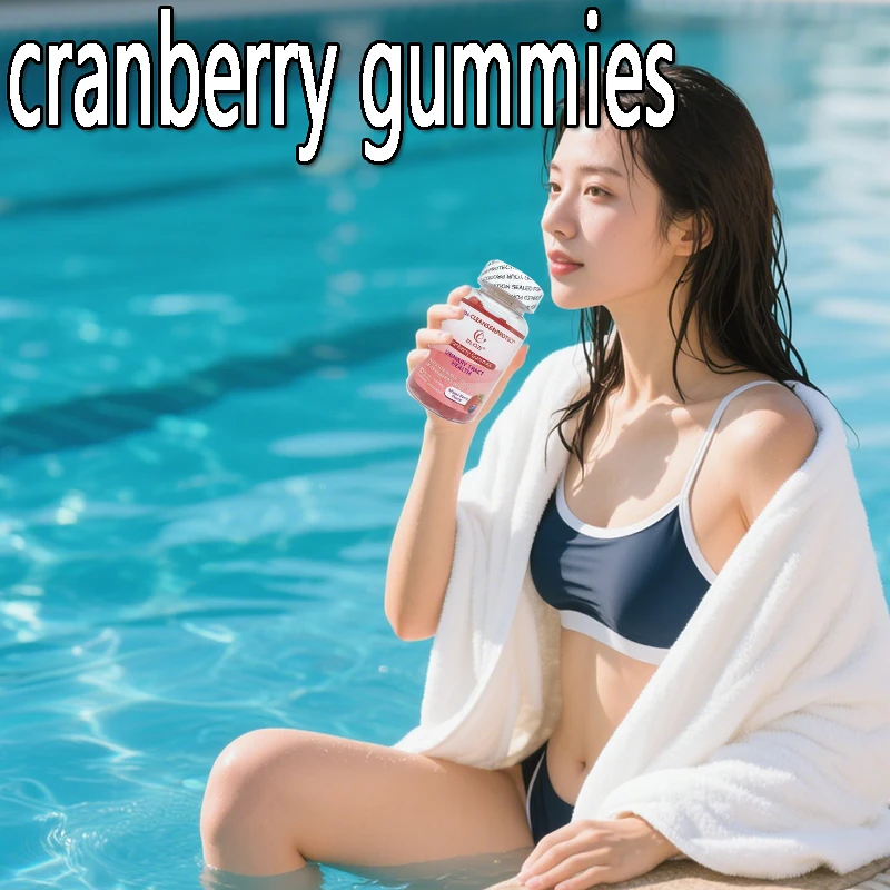

1 bottle of cranberry gummies protects cardiovascular health promotes digestive health regulates gut microbiota balance