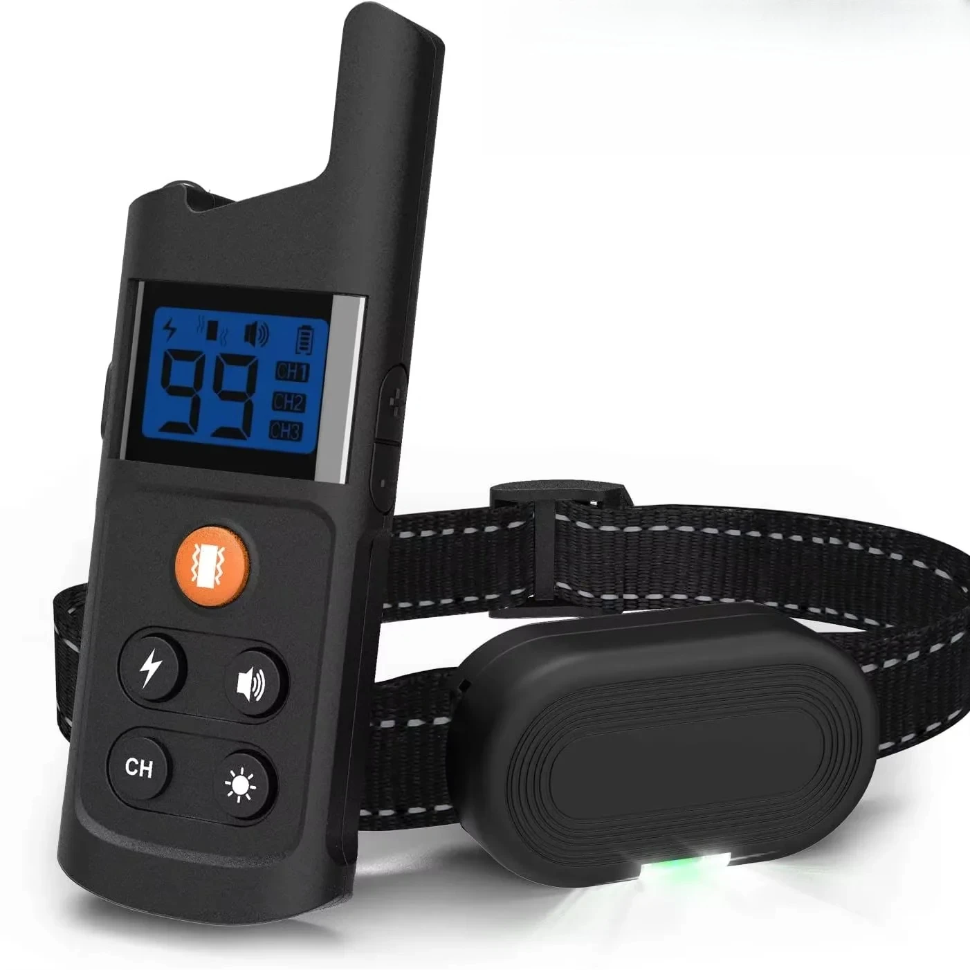 New Dog Shock Collar Waterproof Training Collar for Dogs Large Medium Small with Remote Beep Vibration Shock Vibration