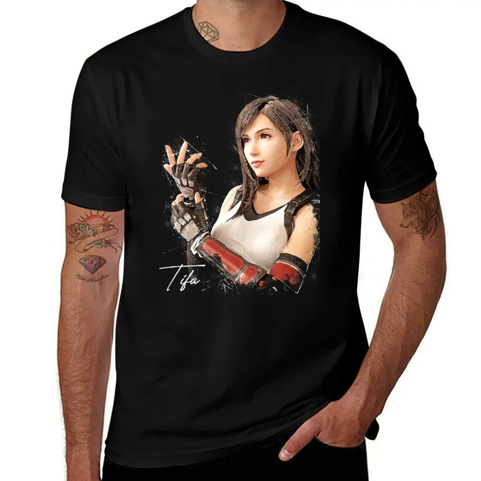 

FF7 Tifa Lockhart/Perfect Gift For Friends T-Shirt t shirts with prints mens graphic t shirts