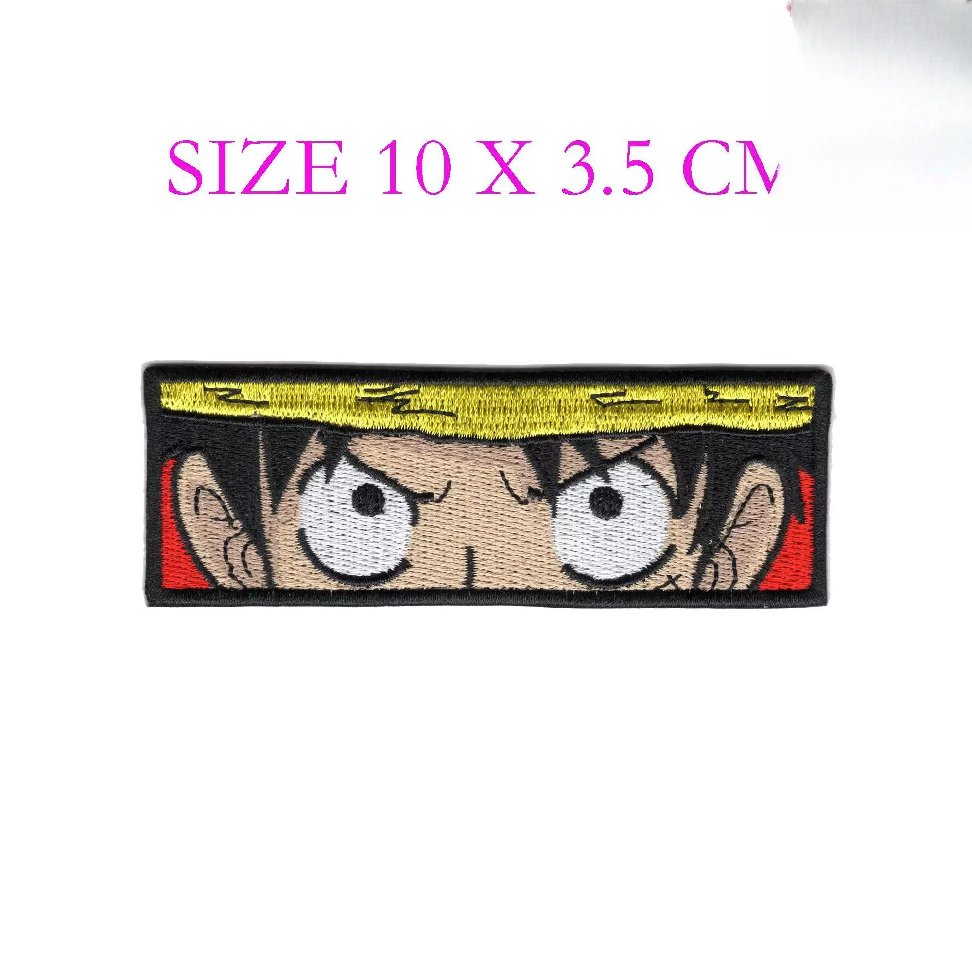 One Piece Zoro Luffy bestickter Aufnäher, süß, modisch, personalisiert, kreativ, Cartoon, Kawaii, Geschenk zum Geburtstag für Freunde – Detail 1