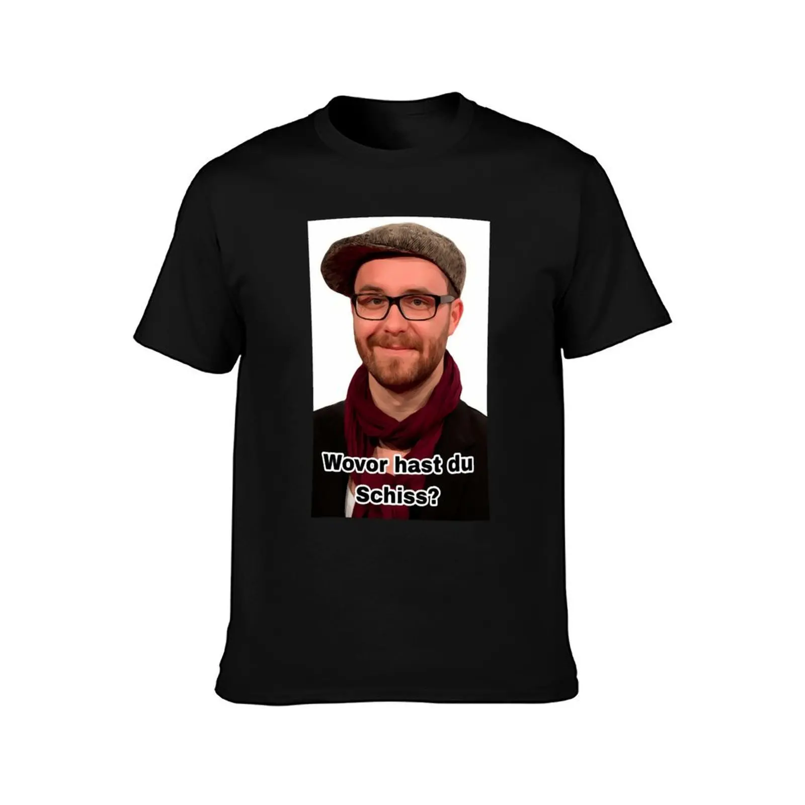 Mark Forster - What are you scared of? Meme T-Shirt Basic Crew Neck Short Sleeve Top