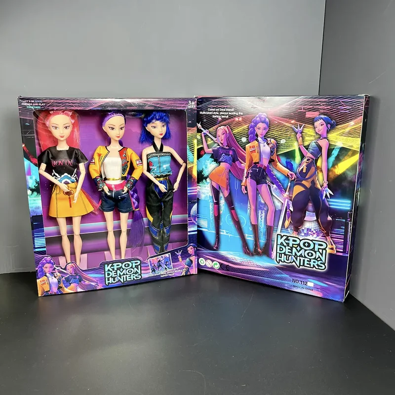 

Новые игрушки для кукол Kpop Охотники на демонов Фигурка Игрушка Руми Мира Зои Красивая принцесса Куклы для маленьких девочек Пластиковая игрушка «сделай сам» для девочек