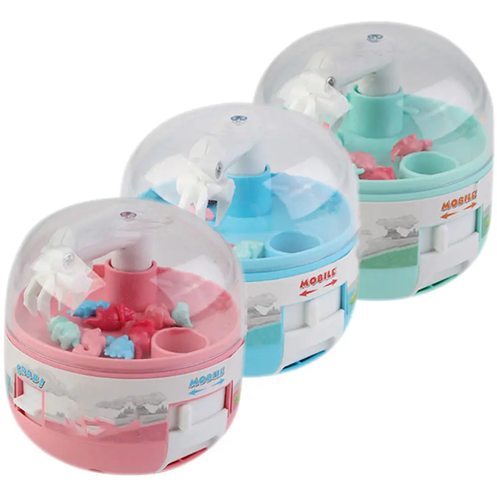 

3Pcs Mini Dinosaur Claw Machine Catching Game Kids Entertainment Portable Dinosaur Party Favors Mini Claw Machine