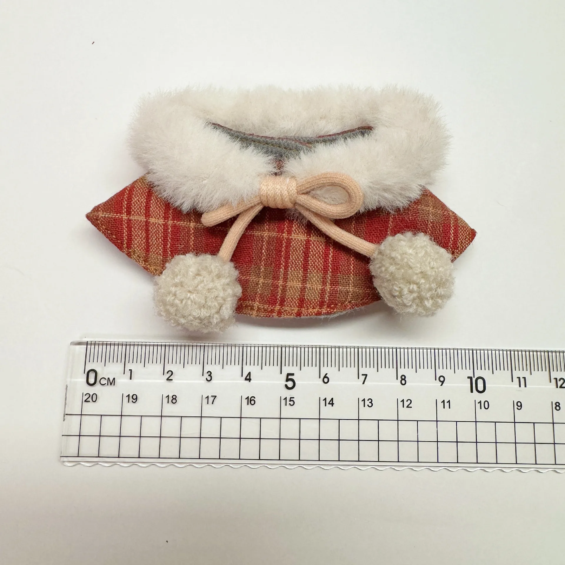 Mini Doll Cape Cloak, Button‑Fastened Doll Poncho Outfit, Fantasy Style Doll Costume for 10‑17cm Small Doll, Dress‑up Accessory