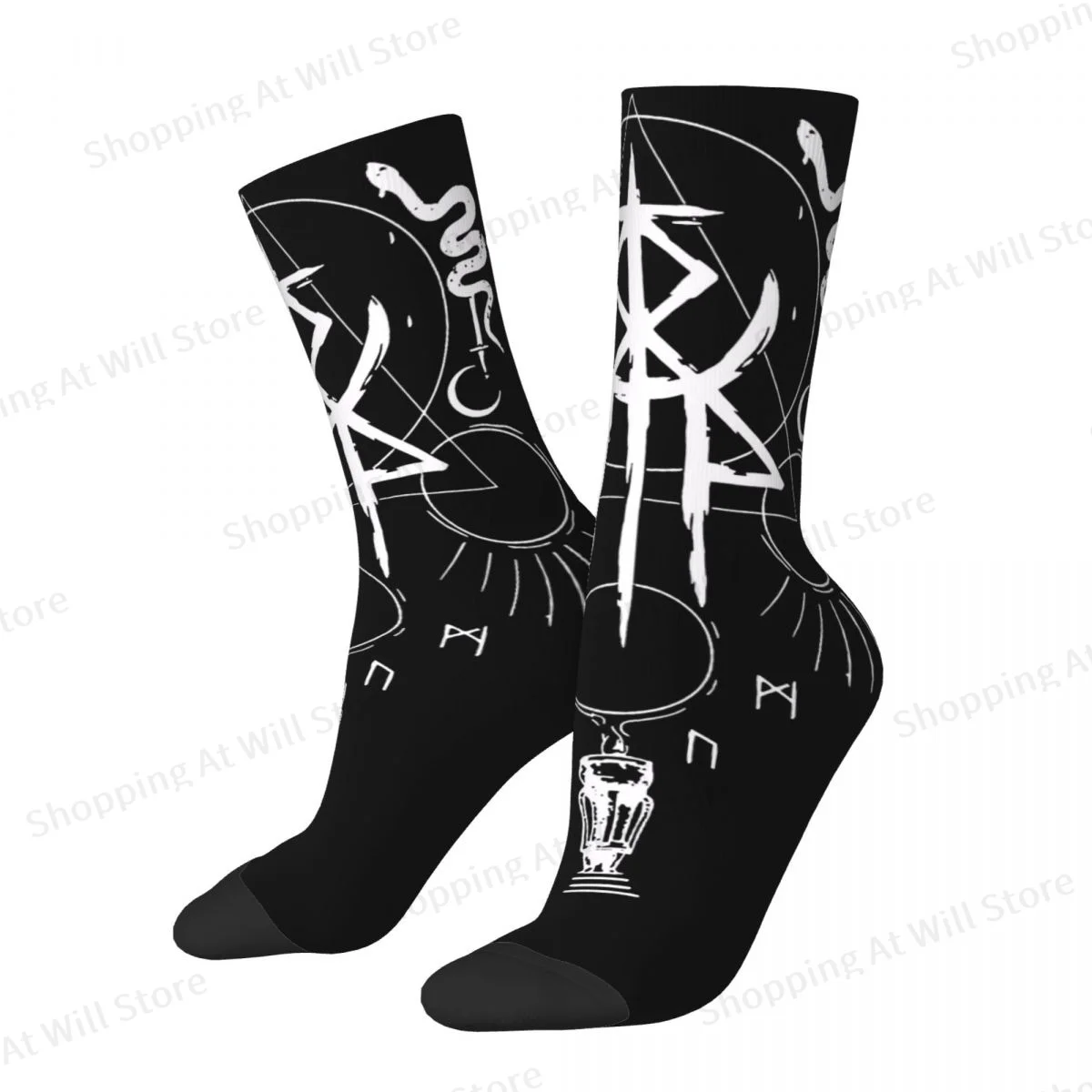 Lorna Shore 1 Men Women Happy Socks Cycling Novelty Spring Summer Autumn Winter Stockings Gift