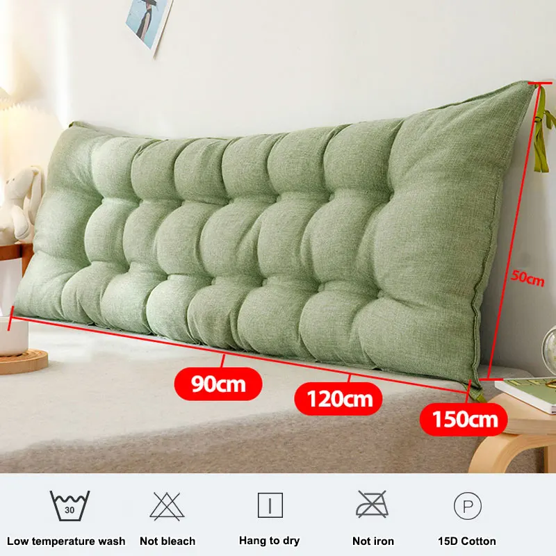 Headboard Reading Body Pillows Chair Bedside Lumbar Chair Reading Pillow Wedge Backrest Pillow Household Cojines Exterior Jardin