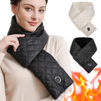 3 Gear Heating Outdoor Warm Electric Heating Scarf Heating Pads USB Heater Thermal Shawl Neck Brace Warm Bib for Women Men