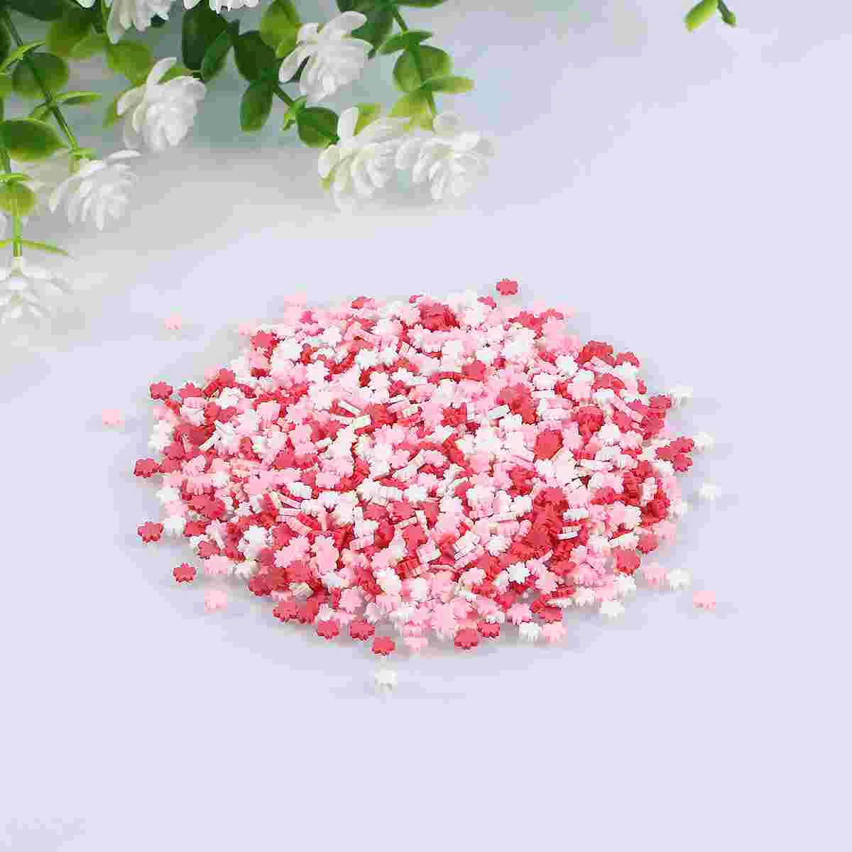 100 G/Pack Candy-colored Clay Phone Case DIY Assceeories Round Sprinkle Scrapbook Decoration Polymer Charms