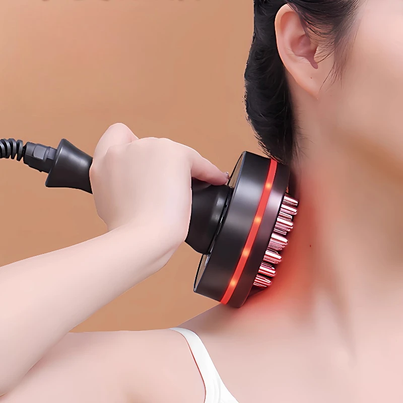 Customizable Professional Electric Meridian Brush for Body & Abdomen, Multi-Speed Adjustable, Easy Use for Beauty Salon