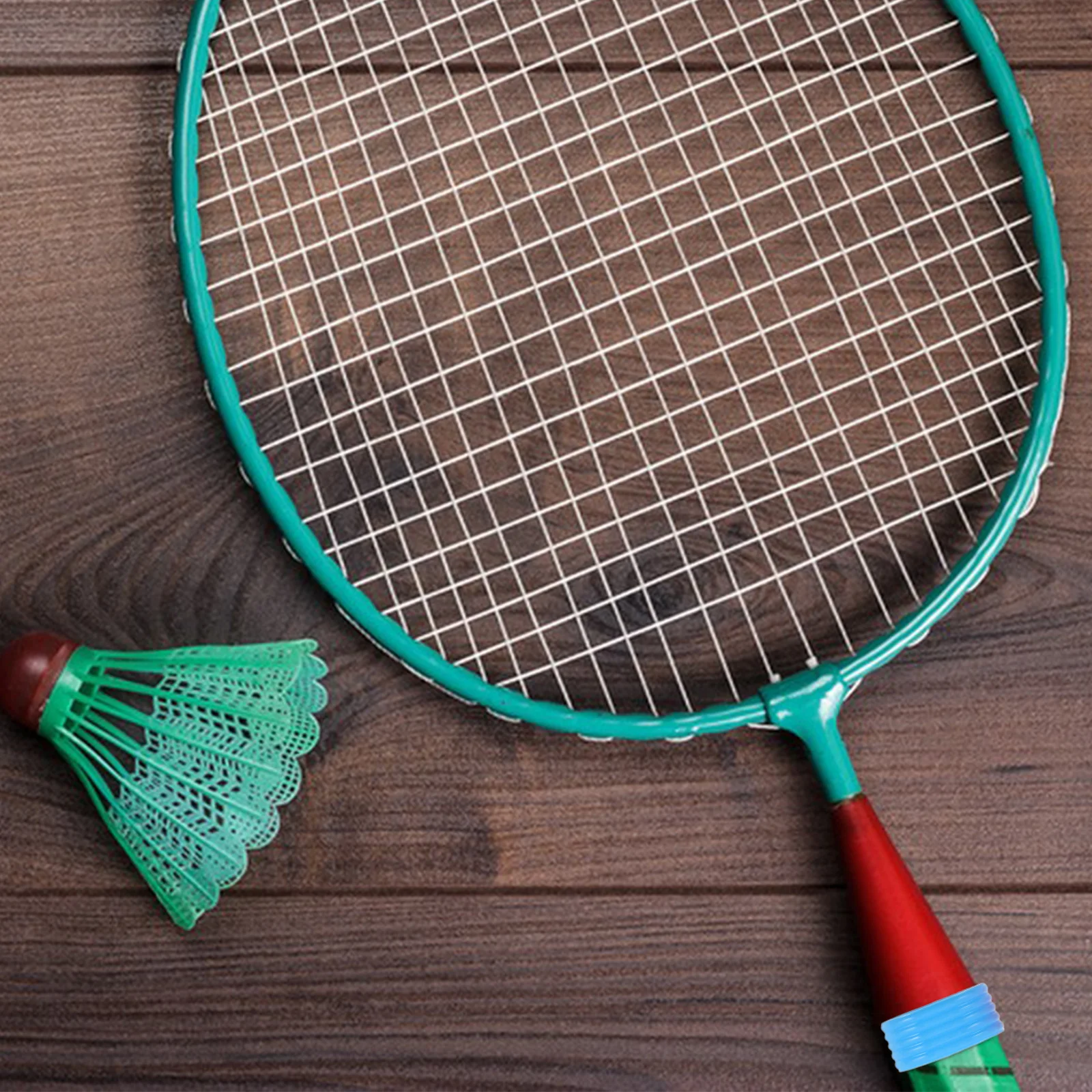 

6Pcs Silicone Tennis Racket Grip Rings Non-Slip Overgrip Protector Reusable Compact Racket Bands for Badminton Table Tennis