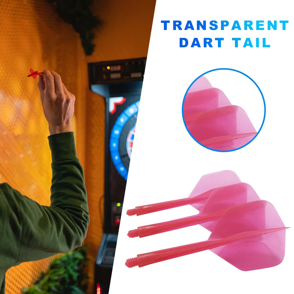 

3Pcs Integrated Dart Flights and Shafts 2BA Integrated Dart and Flights Anti-Drop for Indoor Outdoor Playing