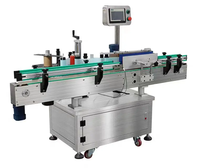 Fully Automatic Labeling Machine for Round Bottle Square Bottle Irregular Bottle Cardboard Box Book Flat Surface Side