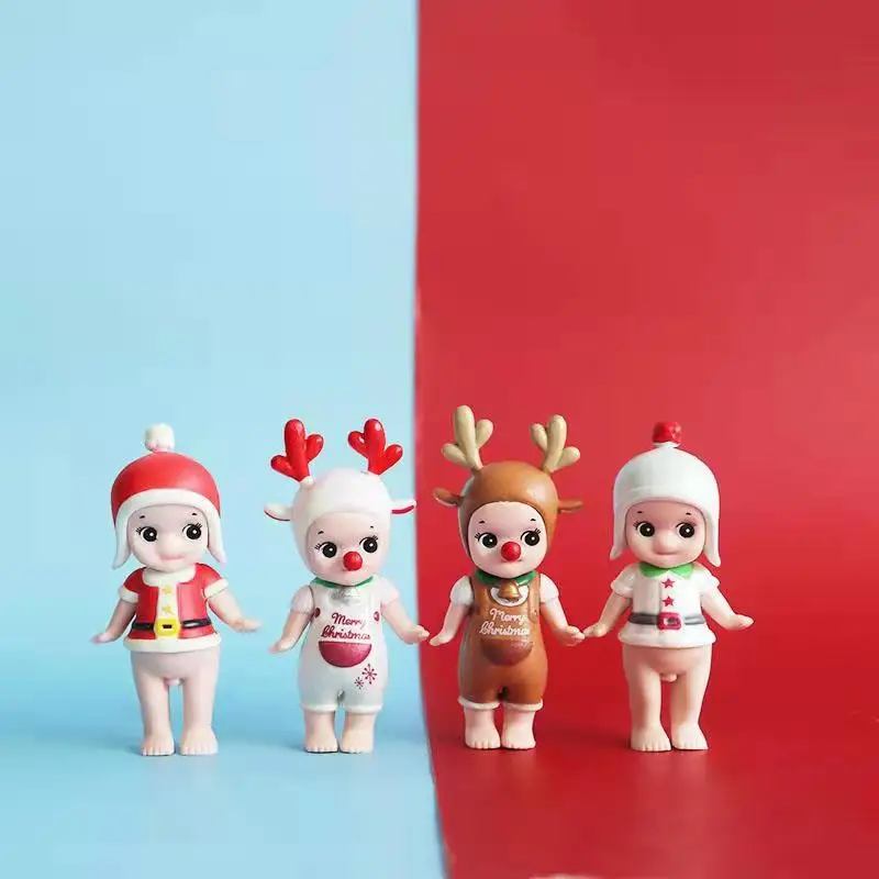 1/3Pcs Random Sonny Angel animals Jupiter hippers Angel Nake Body Cupido Kewpie Doll Figure Christmas Decorations Toys