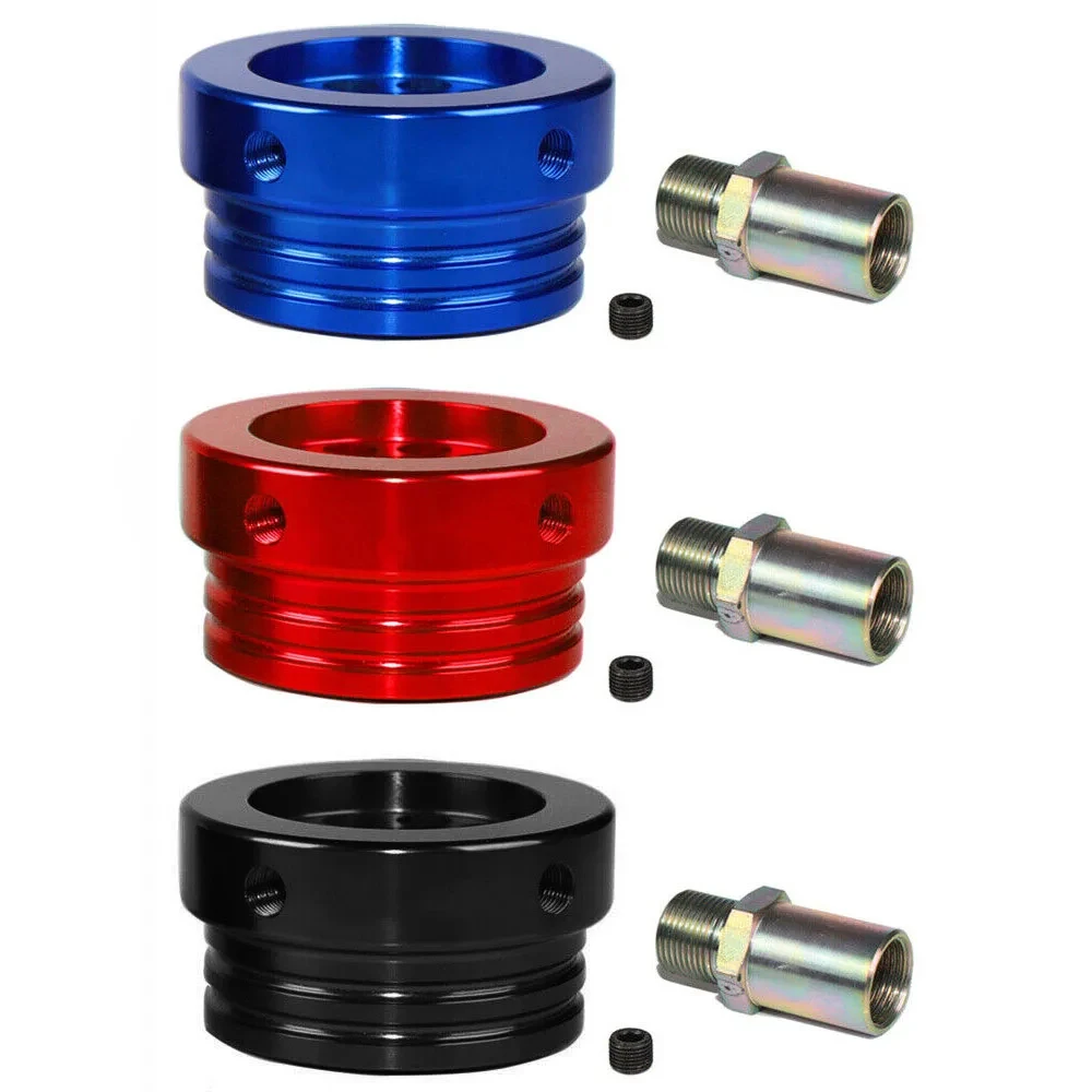 Universal Oil Filter Sandwich Adapter for Oil Cooler Plate Kit 1/8NPT Oil Filter Adapter for Toyota GT86 SUBARU for Honda CIVIC