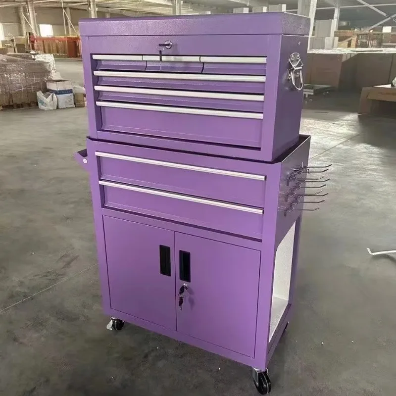 Foldable environmental protection multi-functional tool cart outdoor workshop locker
