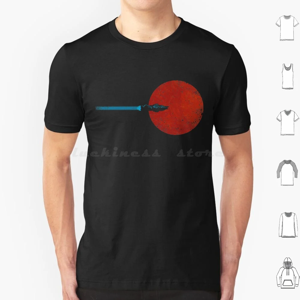 Flight Over T Shirt Big Size 100% Cotton Expanse Theexpanse The Expanse Sci Fi Science Fiction Rocinante Mcrn Science