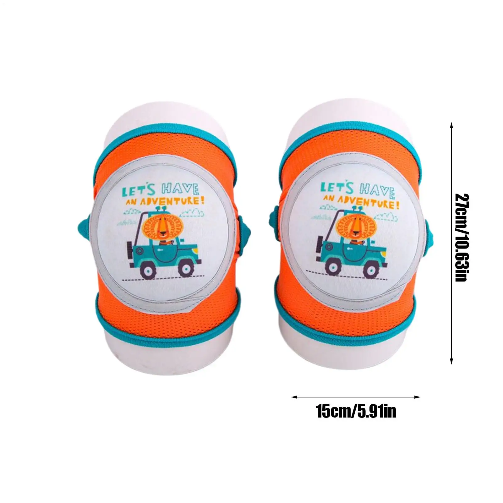 الطفل الزحف منصات الركبة 0-5 سنوات تنفس الاطفال دعامة الركبة واقية دعامة مرنة للبنين المشي الدراجات الدراجة التزلج #6