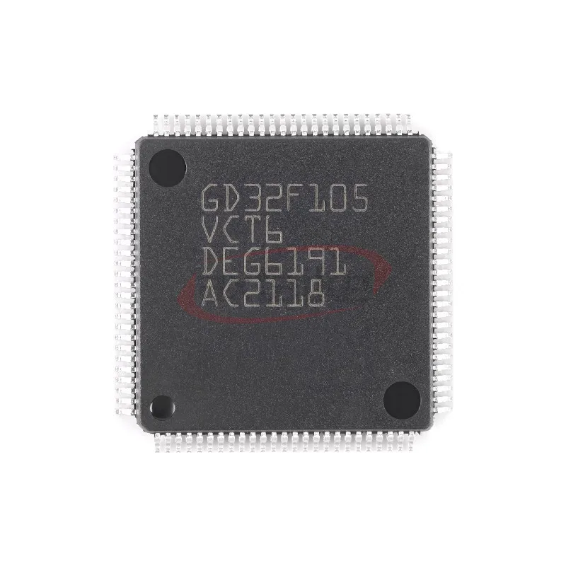 GD32F GD32F105 GD32F105VCT6 LQFP-100 M3 32 Bit Mikrocontroller Chip MCU IC Controller Chip