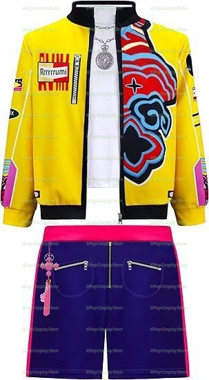 2025 nueva película Rumi Zoey Mira disfraz de Cosplay para niños cazadores de demonios Cosplay chico Huntrix Rumi Halloween