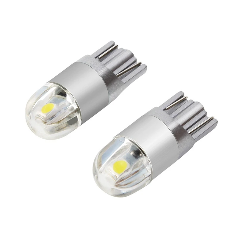 40Pcs 6000K Canbus T10 168 194 W5W Dome License Side Marker LED Light Bulb White image 5