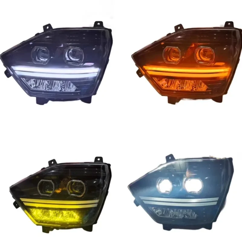 Suitable for N7G/N5G/N6G headlight assembly of Heavy Duty Truck Haohan New N-series electric high-brightness LED headlights.