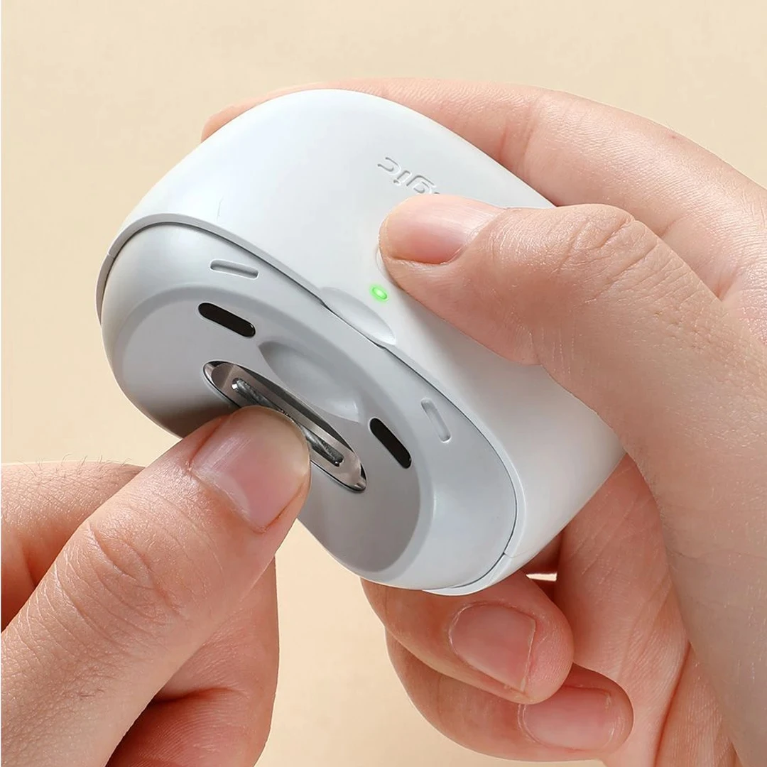 Electric Automatic Nail Clipper pro Touch start infrared protection Upgrade cutter head with led light Trimmer