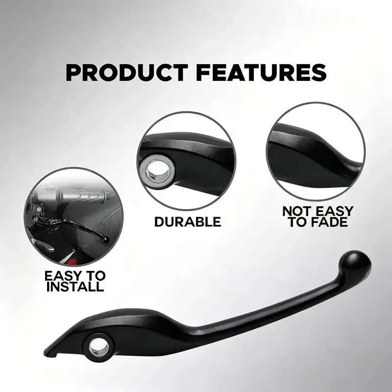 Durable Alloy Brake Lever Set Sensitive Brake Response for  Click V2 Click V3 Click 160 Beat Fi Combi Brake
