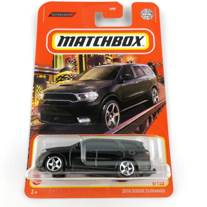 2022 Matchbox Car 2018 DODGE DURANGO 1/64 Metal Die-cast Model Collection Toy Vehicles