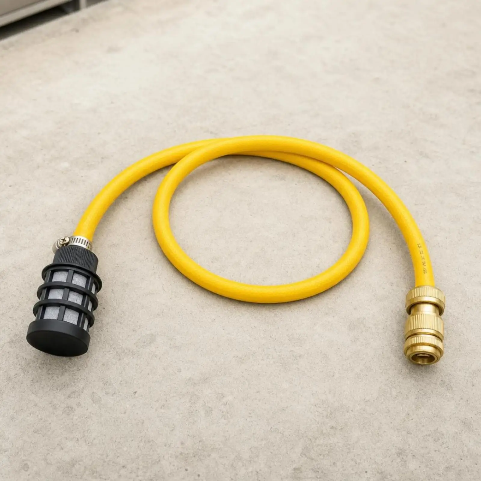 Car Wash Hose High Pressure Watering Inlet Hose Clear Push to Connect Fitting Water Hose Sprayer for Yard and Car