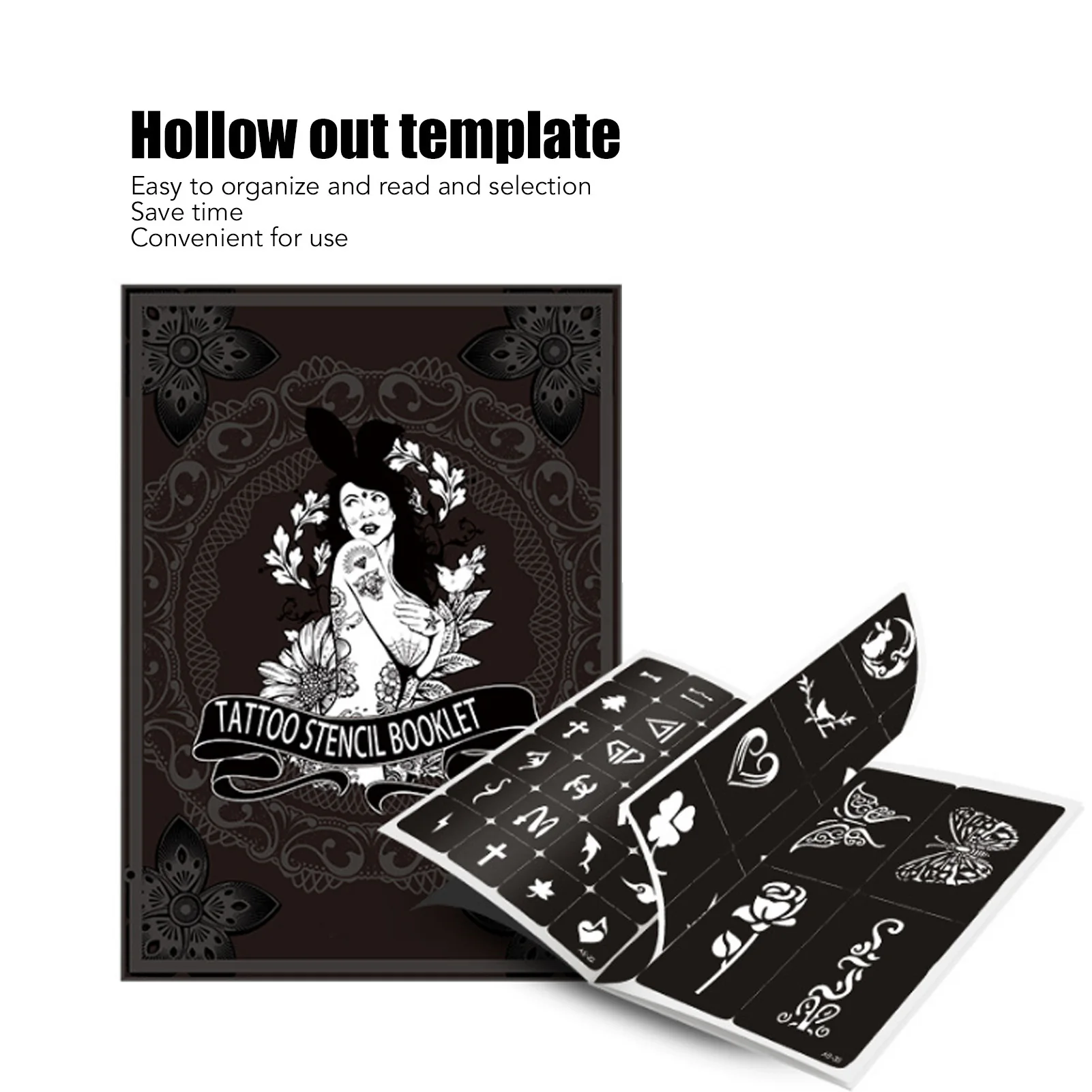 Body Art Painting Templates  Tattoo Templates 10 Pages Waterproof Diversity  Portable for Birthday Party for Kids