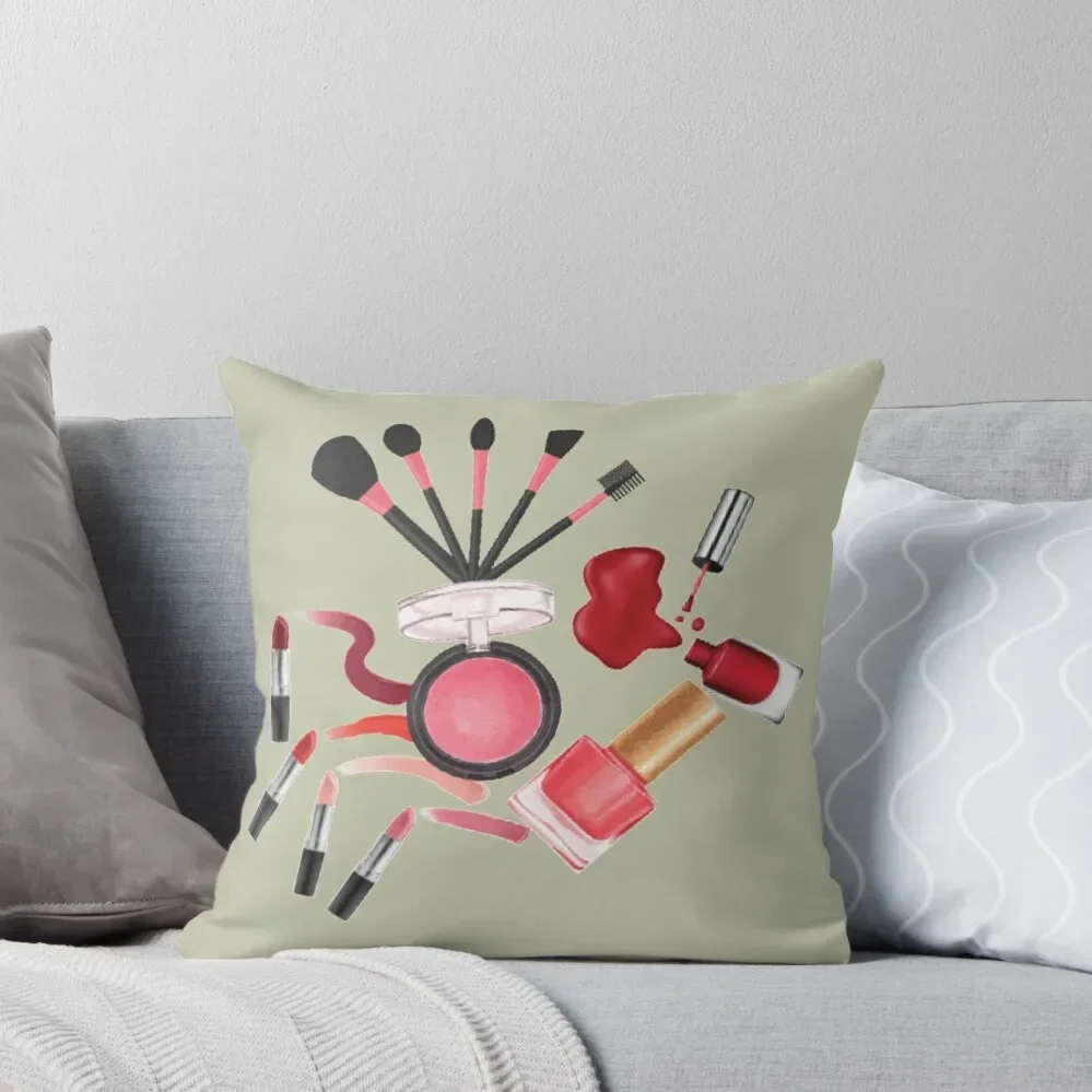 MAKEUP Throw Pillow Cushions Cover Couch Pillows Decorative pillow case pillow