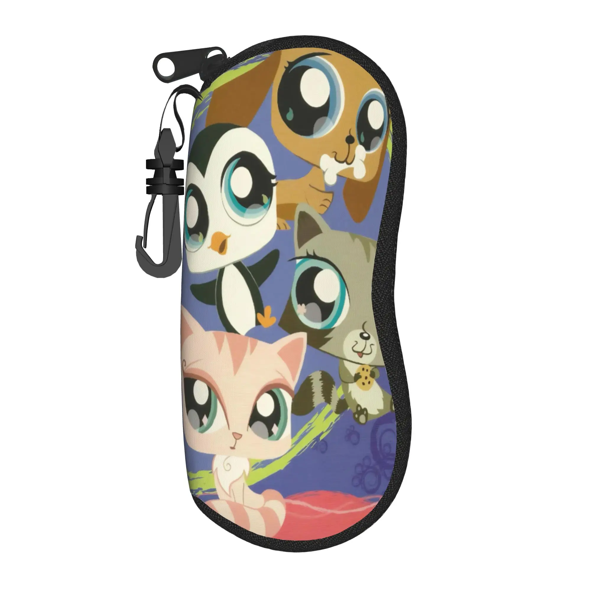Littlest Pet Shop  Glasses Case Men Women  Sunglasses Case Classic Custom Eyewear Organizer Pocket Glasses Box